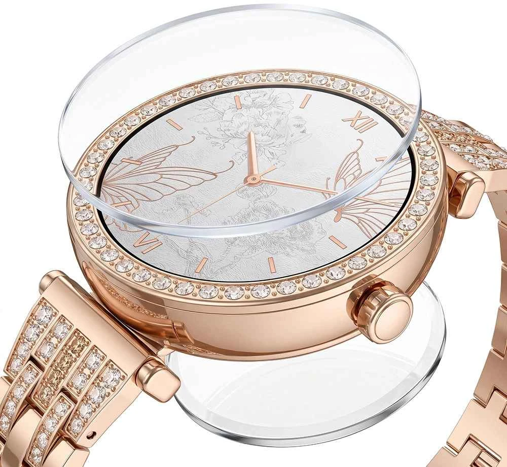 Stelio STSWL102GD LUSSO GEM AI Womens Išmanusis laikrodis + YES Bracelet, Gold