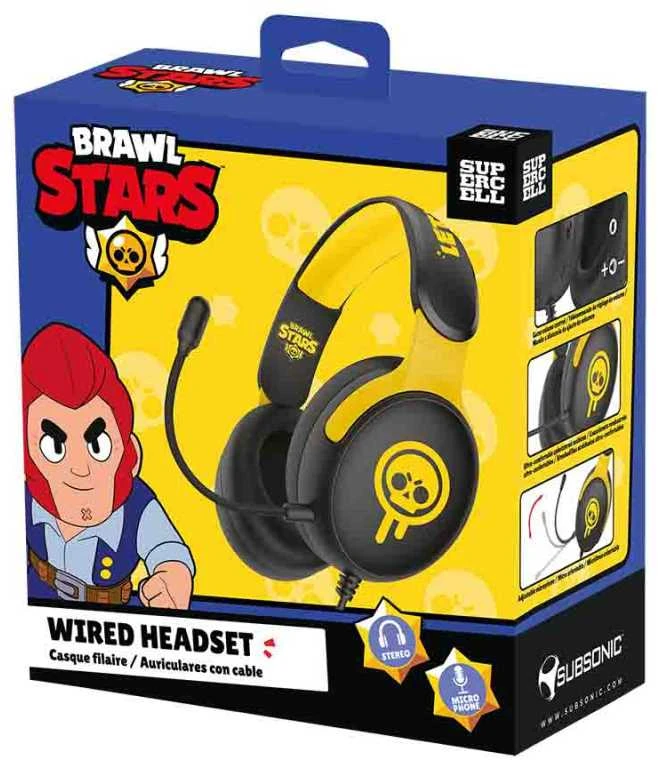 Subsonic Ausinės Žaidimams Brawl Stars Drippy Skull