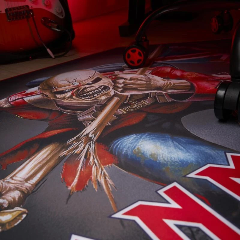 Subsonic Ikigarsinis žaidimų grindų kilimėlis Iron Maiden
