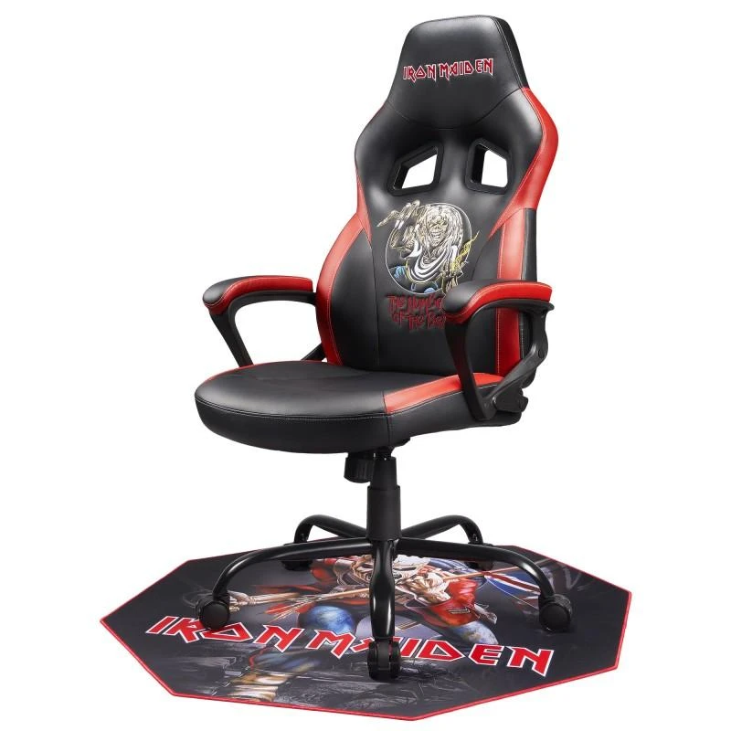Subsonic Ikigarsinis žaidimų grindų kilimėlis Iron Maiden
