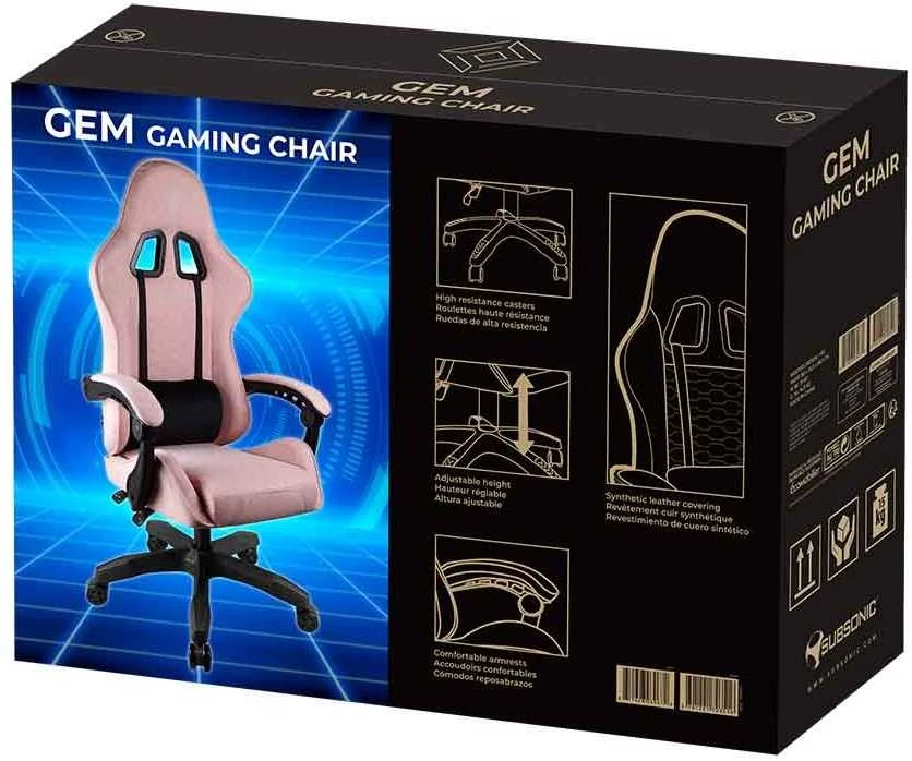 Subsonic Gem Gaming Chair Rožinė