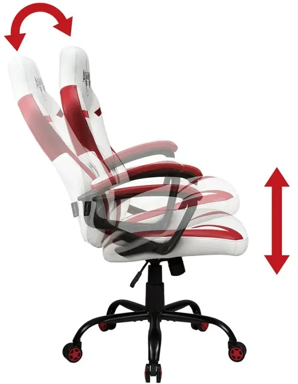 Subsonic biuro kėdė Subsonic SA5573-AC1 pasukama kėdė Minkšta sėdynė Minkštas atlošas
