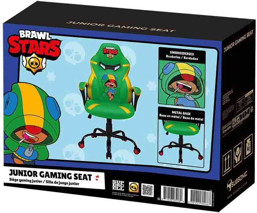 „Subsonic Junior“ žaidimų sėdynė „Brawl Stars Leon“