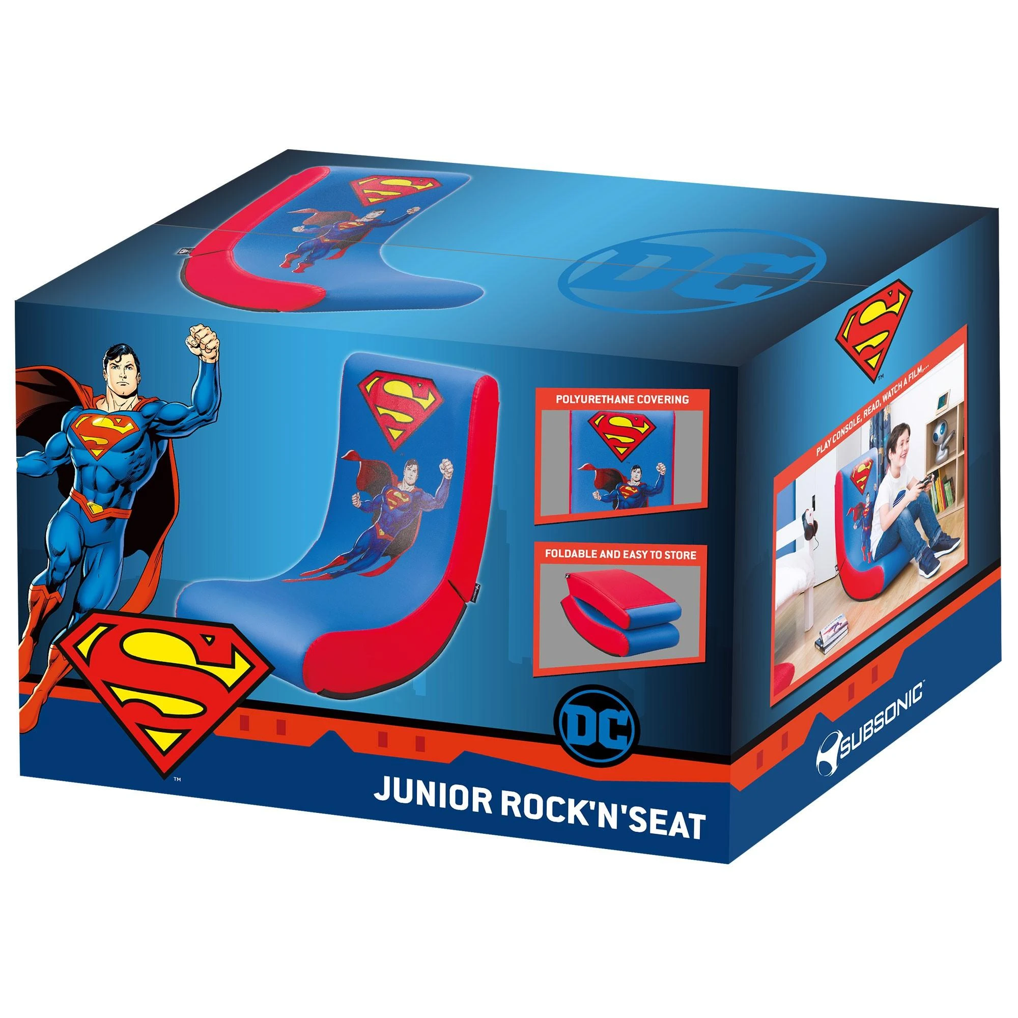 Subsonicdc Comics Subsoninis „Rock'N'Seat Supermenas“