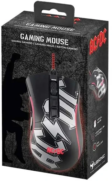Subsonic Pelė žaidimams AC/DC