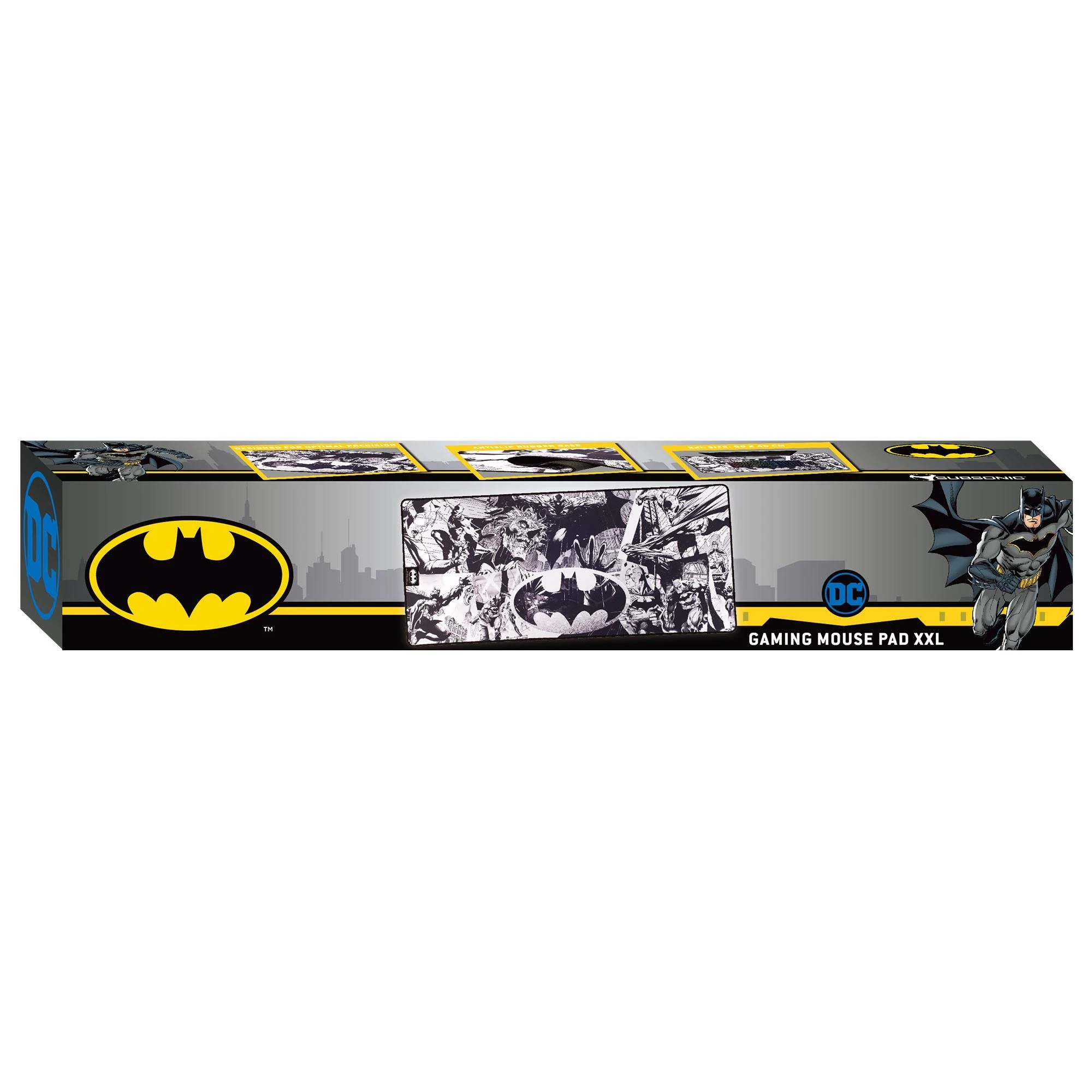 Subsonic žaidimų pelės kilimėlis XXL Batman