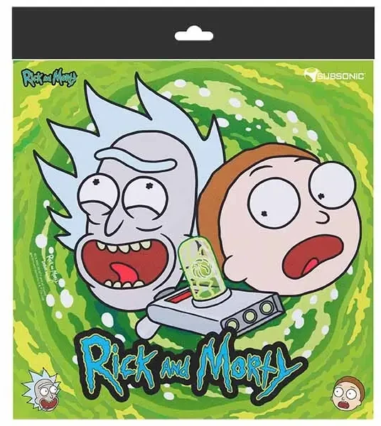 Subsonic Pelės kilimėlis žaidimams Rick & Morty