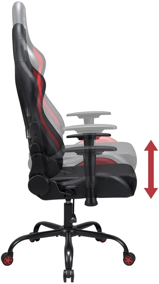 Subsonic biuro kėdė Subsonic SA5609-AC1 pasukama kėdė Minkšta sėdynė Minkštas atlošas
