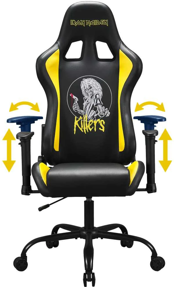 „Subsonic Pro“ žaidimų kėdė „Iron Maiden Killers“ (L-XL dydis)
