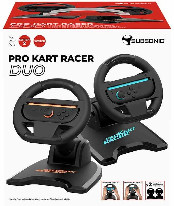 Subsonic – „Pro Kart Racer Duo“ – juodas
