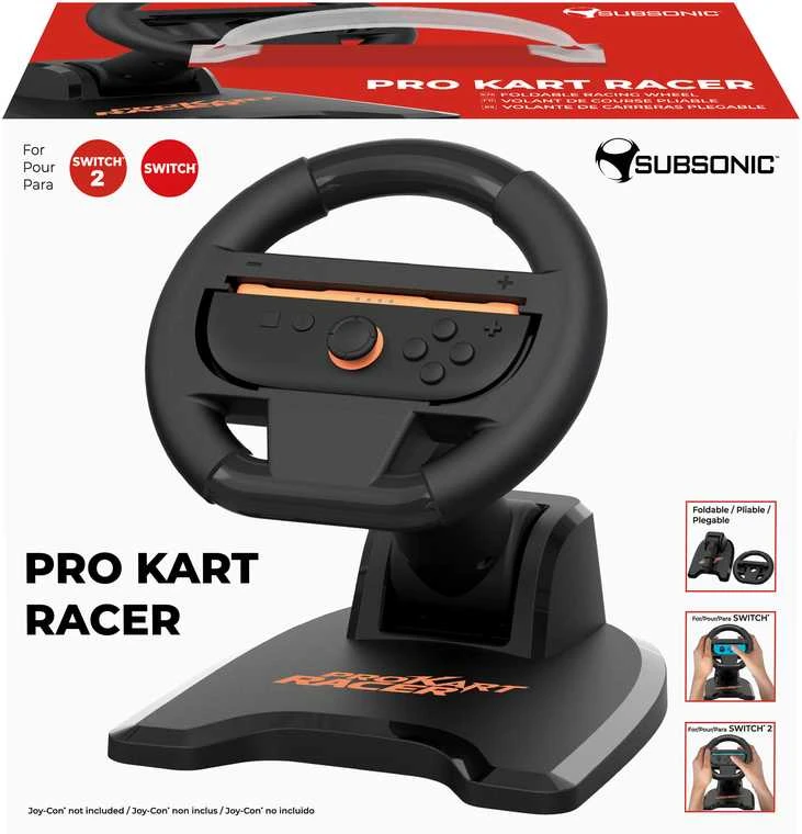 Subsonic – „Pro Kart Racer“ – juodas