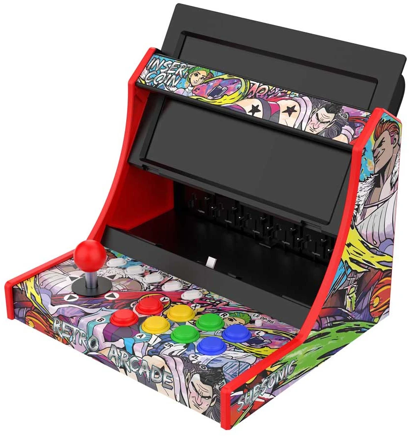 „Subsonic“ – mini retro žaidimų automatų arkada (papildomas „Switch and Switch 2“)