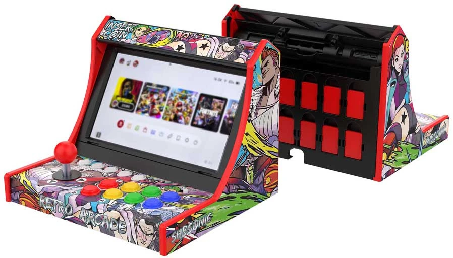 „Subsonic“ – mini retro žaidimų automatų arkada (papildomas „Switch and Switch 2“)