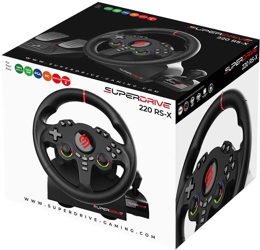 „Subsonic Superdrive 220 RS-X“ vairas