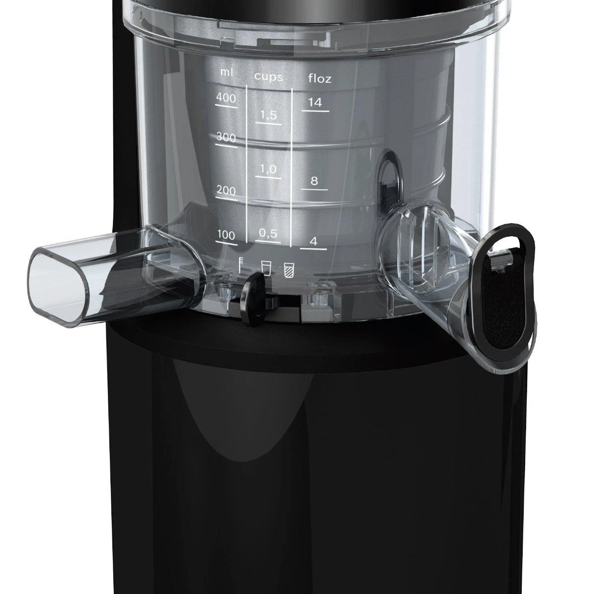 Bosch MESM731M Lėtaeigė sulčiaspaudė, VitaExtract, 150 W, Juoda, šiaušto nerūdijančio plieno