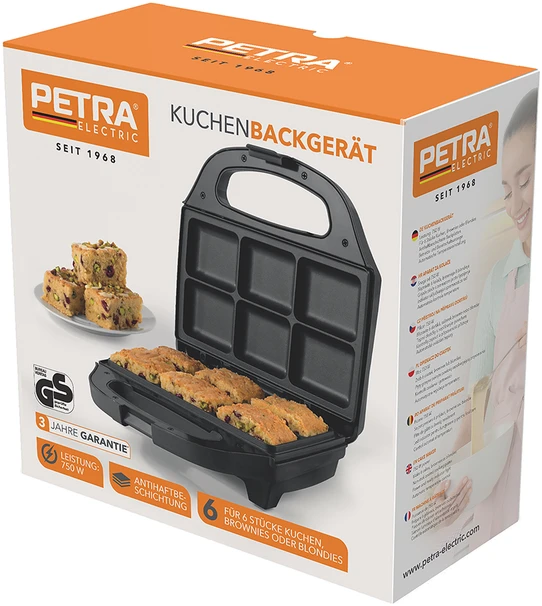 Sumuštinių keptuvas Petra PT5921DEKF Cake Maker