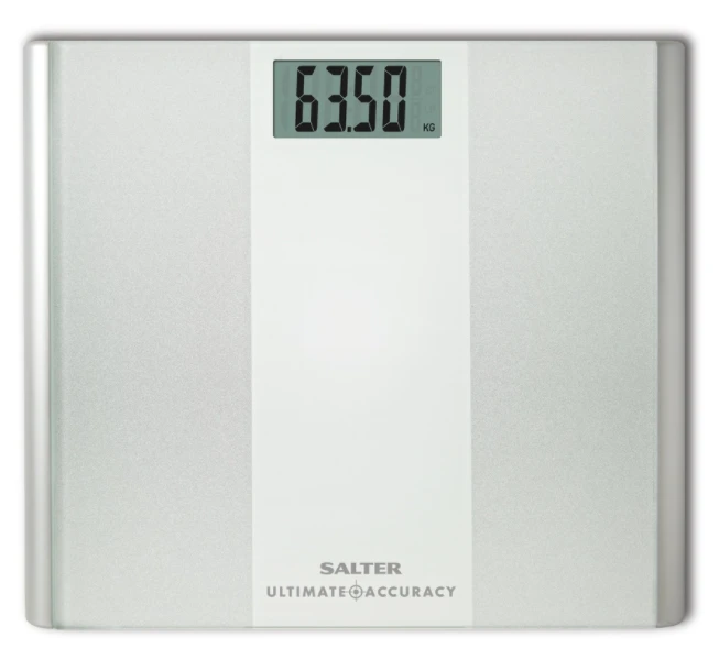 Vonios svarstyklės Salter 9009 WH3R Ultimate Accuracy Electronic Bathroom Scales baltas