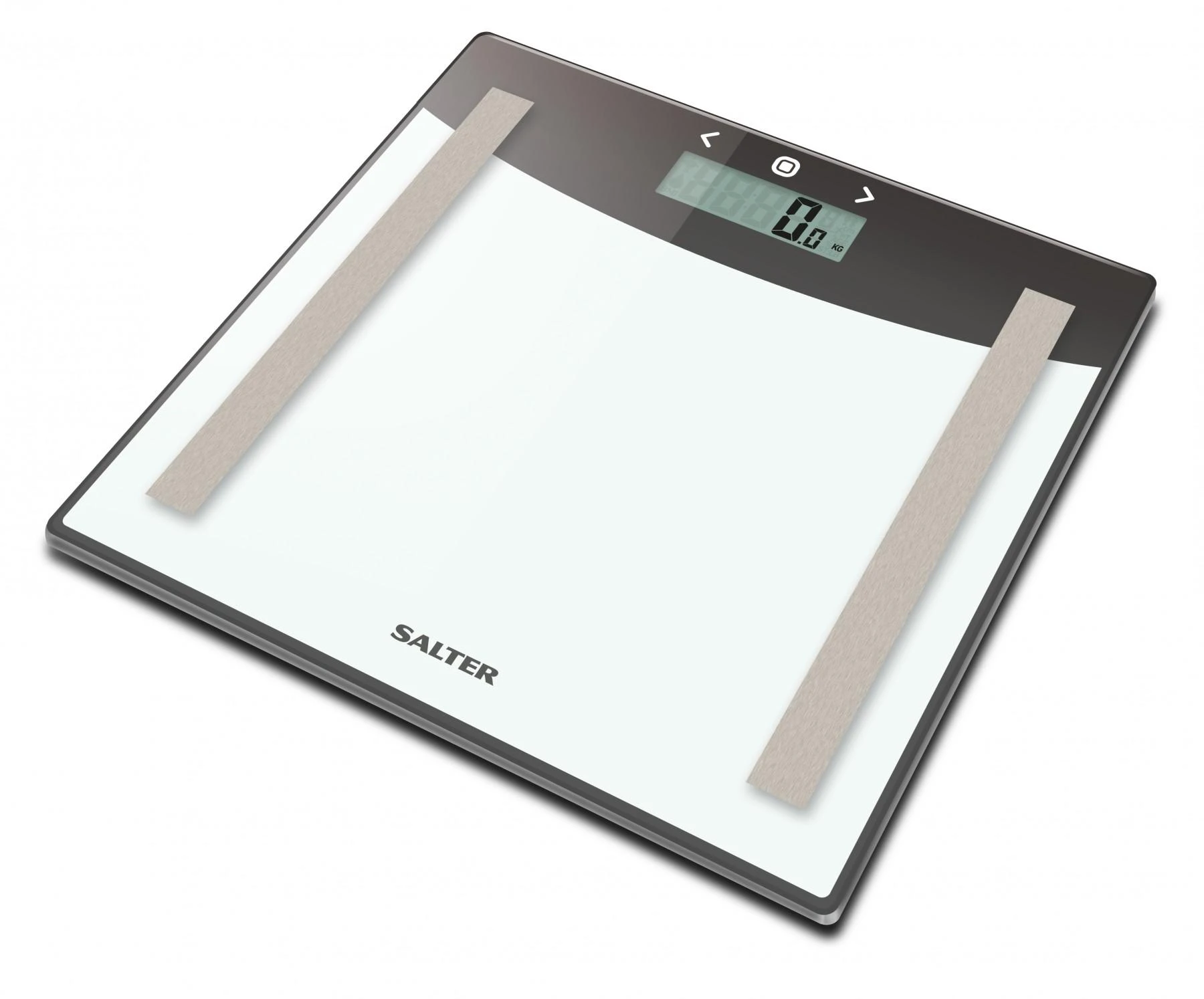 Salter 9137 SVWH3REU16 Sidabrinis Baltas Glass Analyser Scale