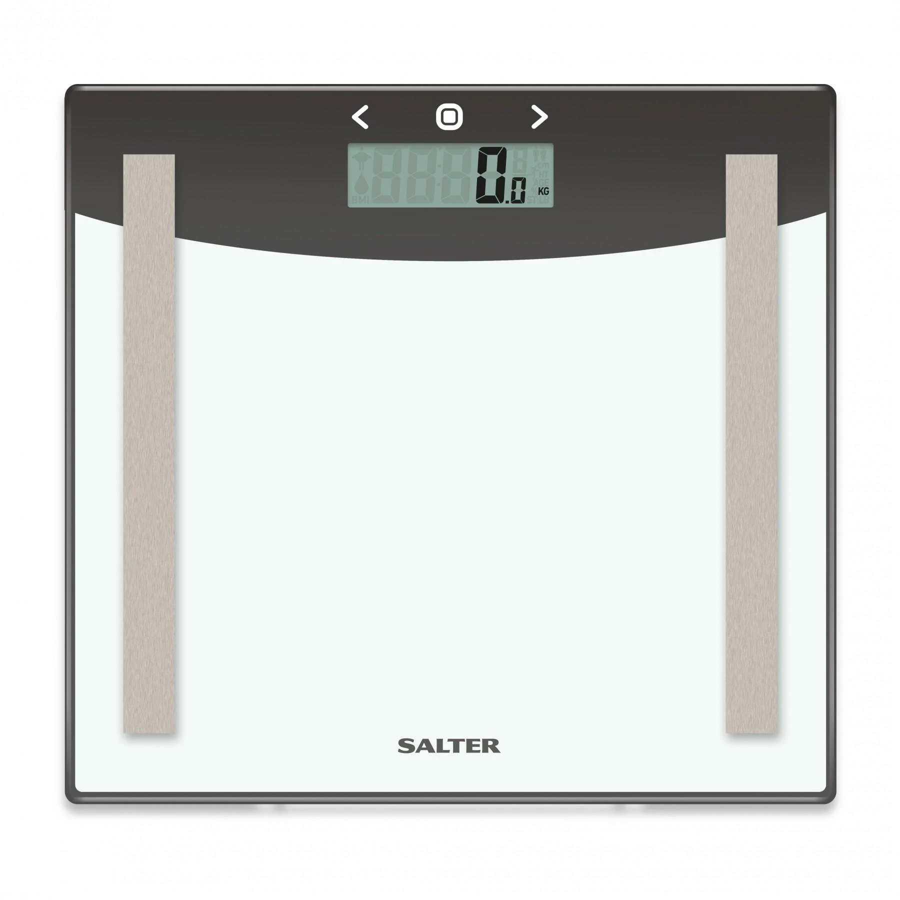 Salter 9137 SVWH3REU16 Sidabrinis Baltas Glass Analyser Scale