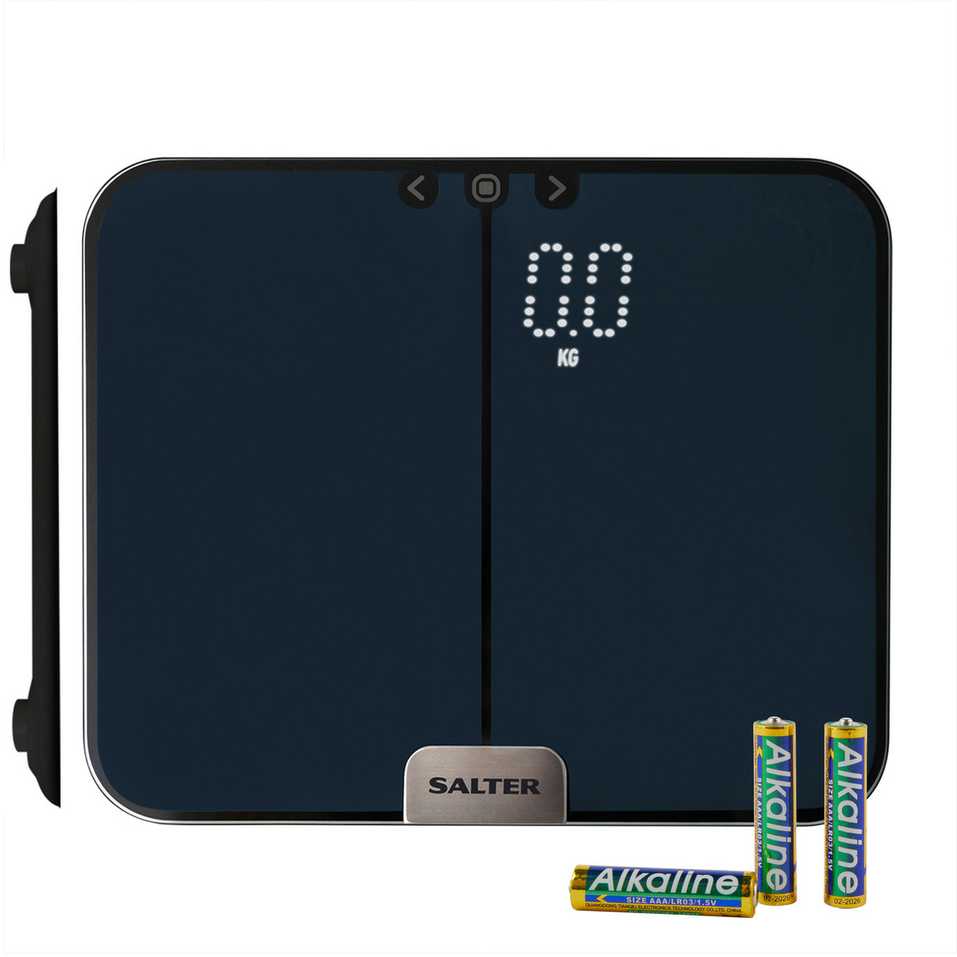 Virtuvinės svarstyklės Salter 9164 BK3R Phantom Analyser Scales
