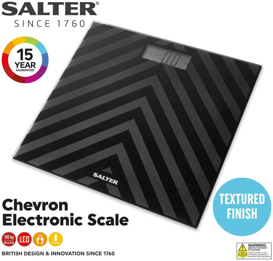 Salter SA00287 BACFEU16 Chevron dviejų spalvų vonios svarstyklės
