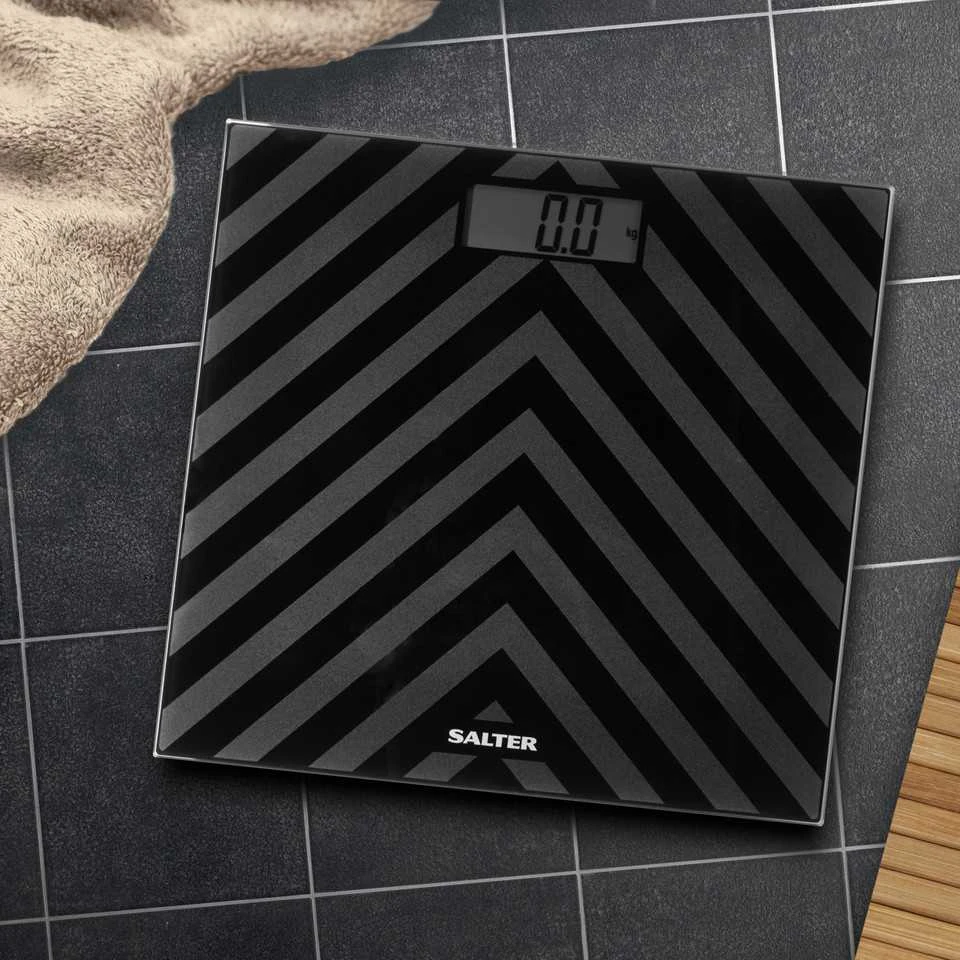 Salter SA00287 BACFEU16 Chevron dviejų spalvų vonios svarstyklės