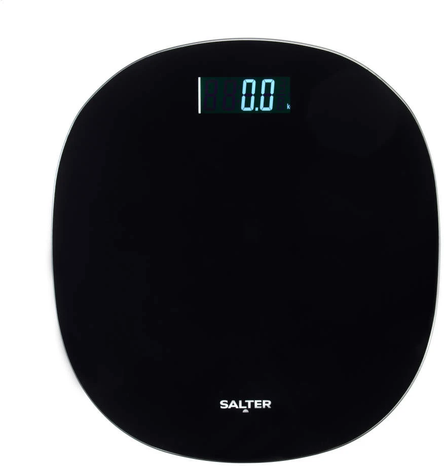 Salter SA00709BFEU12 apvalios elektroninės svarstyklės, Juodas