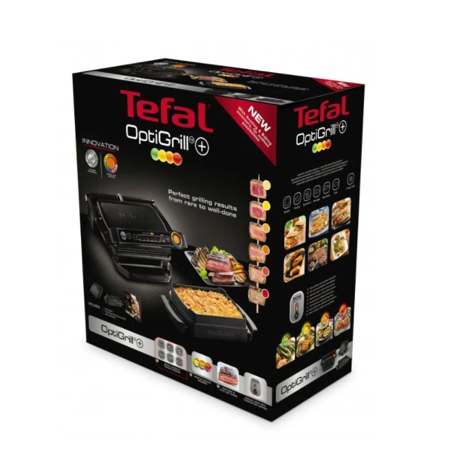 Elektrinė kepsninė Tefal OptiGrill+ Snacking&Baking (GC714834)