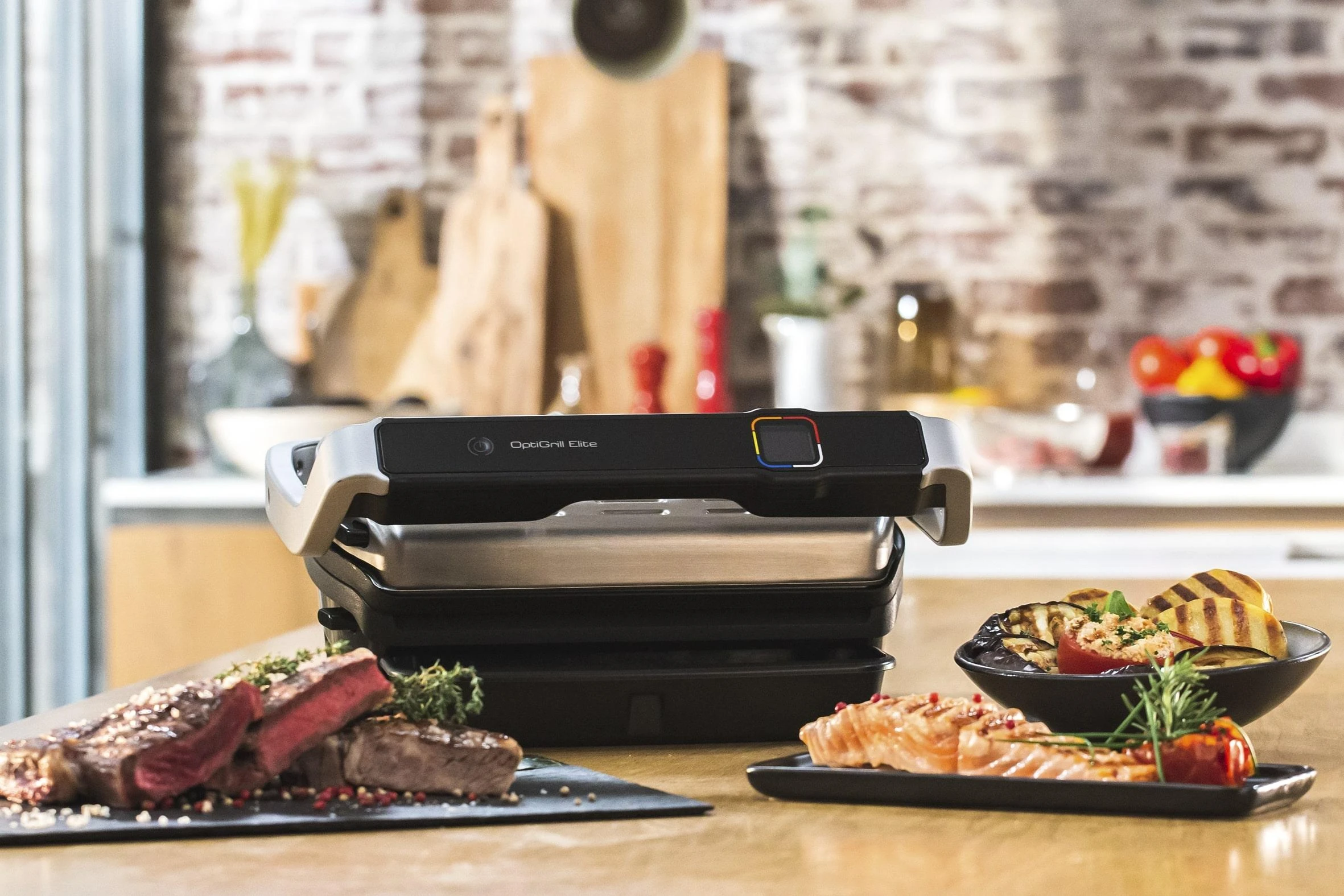 Tefal OptiGrill Elite GC750D kontaktinis grilis
