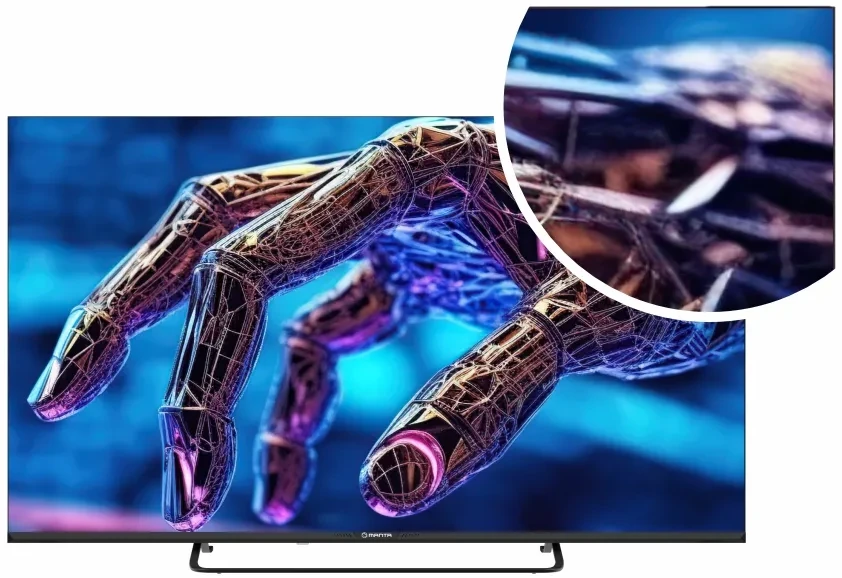 Televizorius „Manta 50LUV125E“ 50 colių 4K UHD išmanusis televizorius