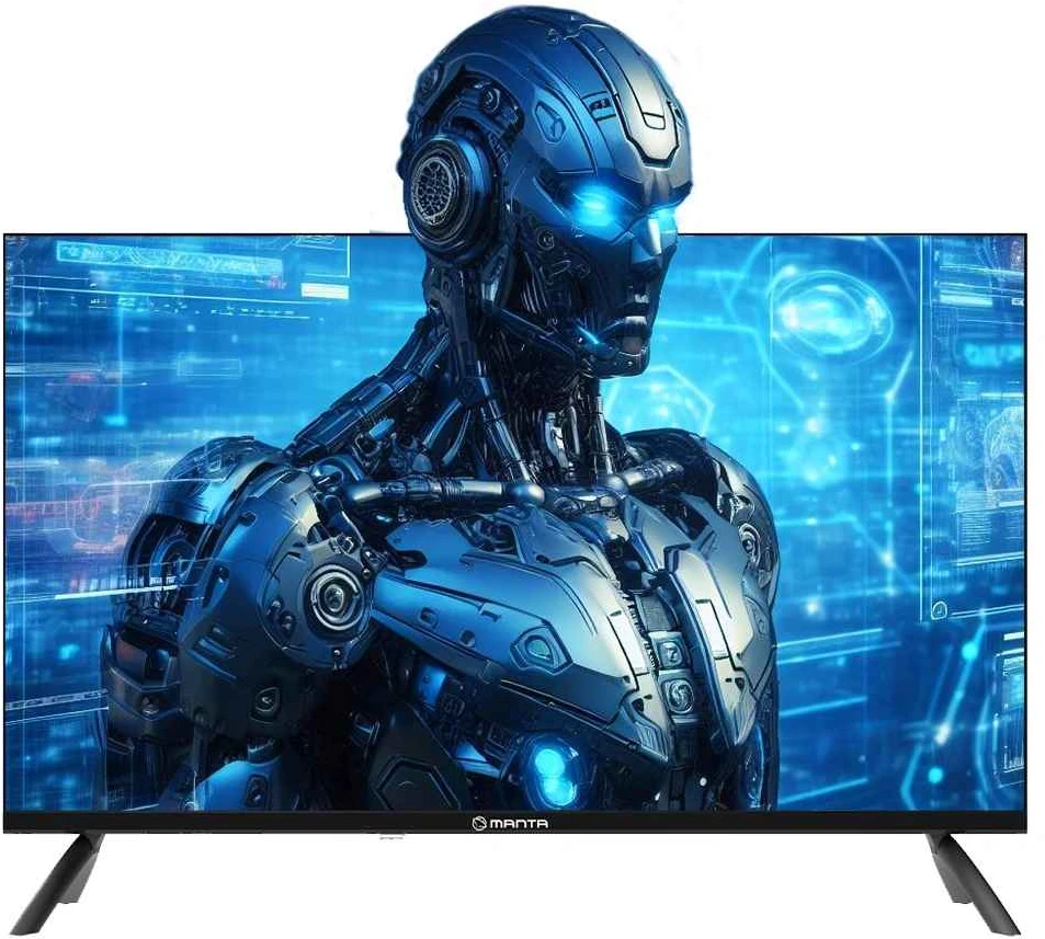 Televizorius Manta MATV002LHN32 32" LED HD TV with S2 Imtuvas, DVBT2, HEVC/265, USB, ARC, HDMI, CI+, Slim Design, B