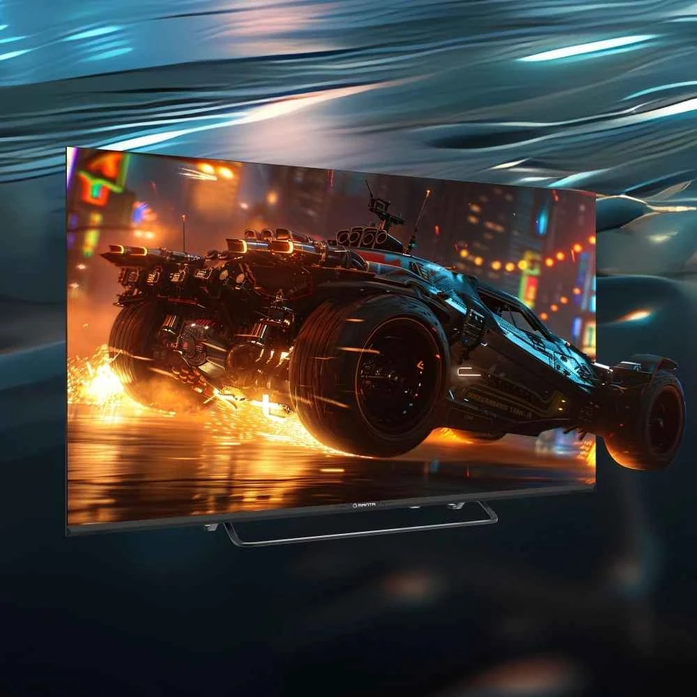 Televizorius Manta MATV002LUV50 50" Smart VIDAA TV LED 4K UHD with S2 DVBT2 H Set-Top Box.265/HEVC BT HDR Wi-Fi