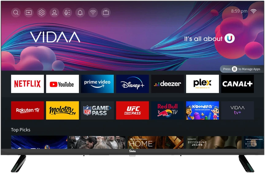 Televizorius Šilelis TV-323, LED, 32" (82 cm)