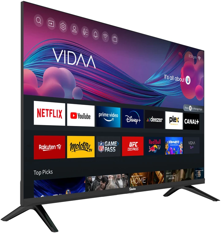 Televizorius Šilelis TV-323, LED, 32" (82 cm)