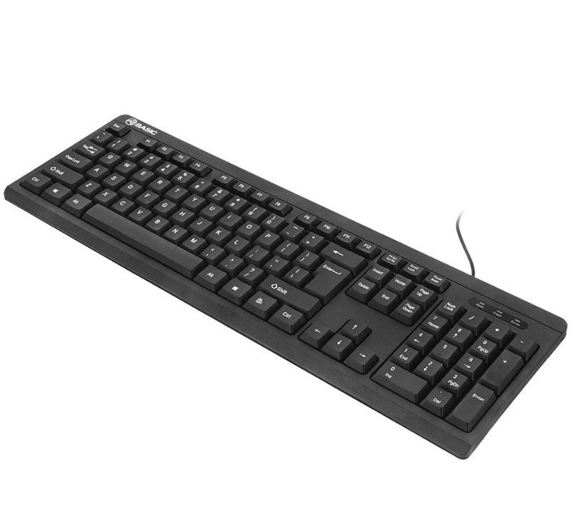 Tellur Basic Klaviatūra su laidu US, USB Juodas