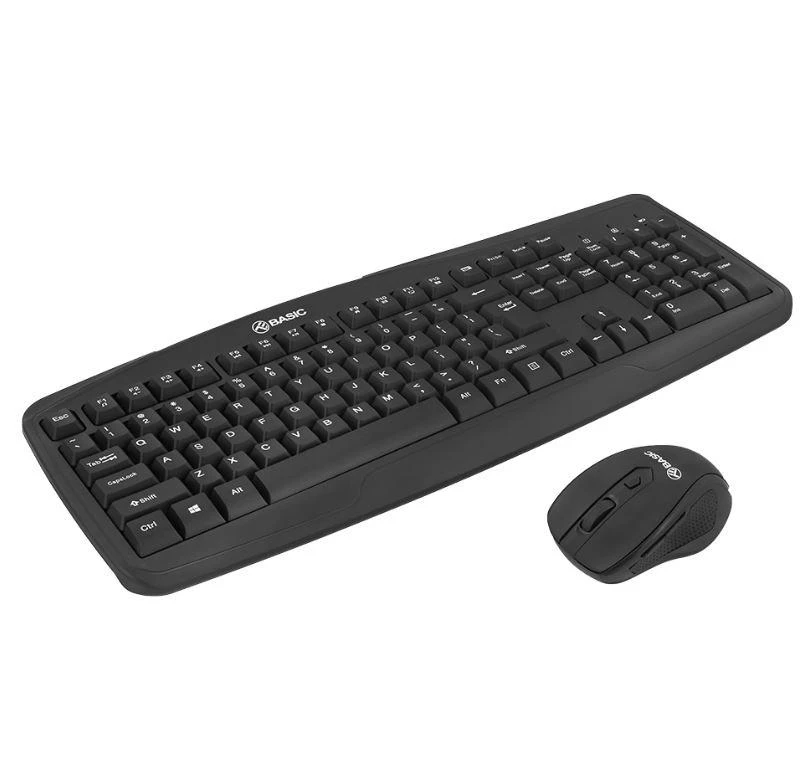 Tellur Basic Belaidė klaviatūra ir pelė Kit Juodas
