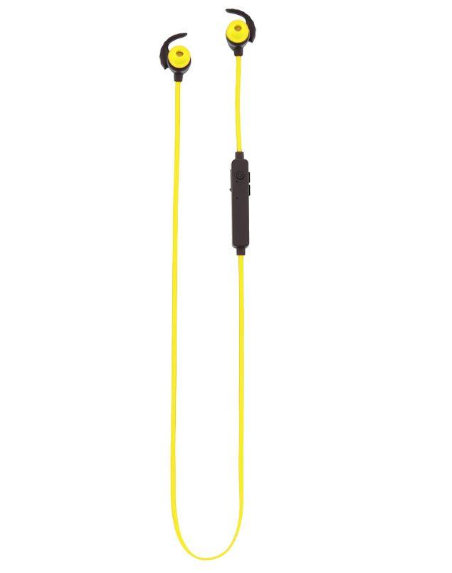 Geltonos Bluetooth sportinės ausinės Tellur Speed Series