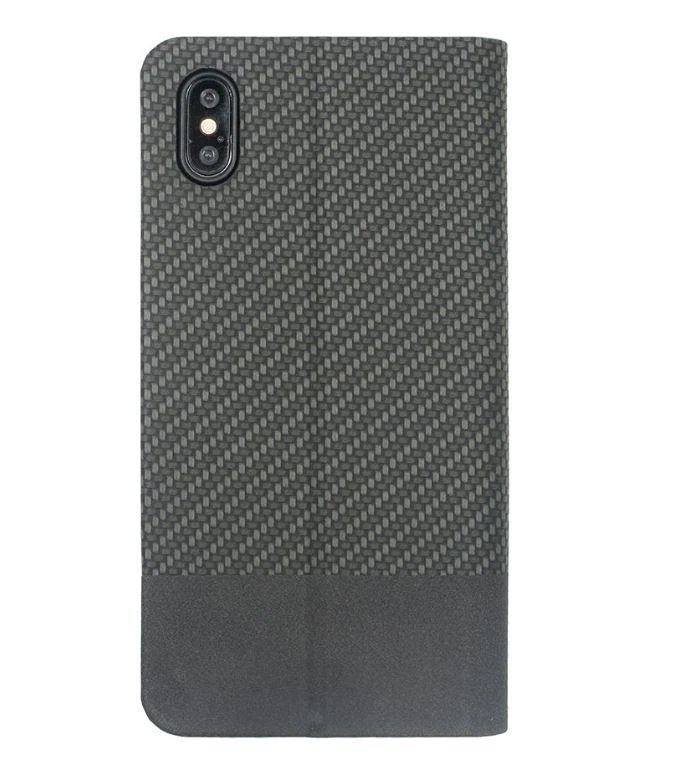 Tellur Juodas atverčiamas dėklas iPhone XS Max