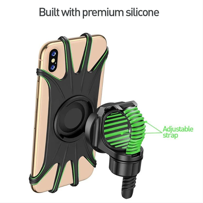 Tellur Bike Phone Holder BPH100 4”-6.5”, Juodas