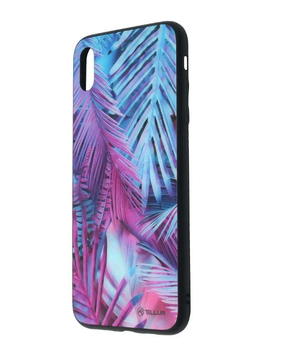 Tellur iPhone XS Max dėklas su palmių raštu