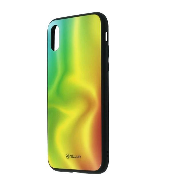 Tellur Telefono dėklas iPhone XS su stikline nugarėle