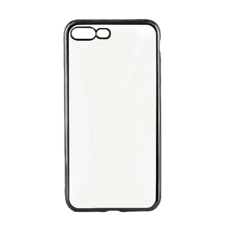 Tellur silikoninis dėklas iPhone 7 Plus su juodais kraštais