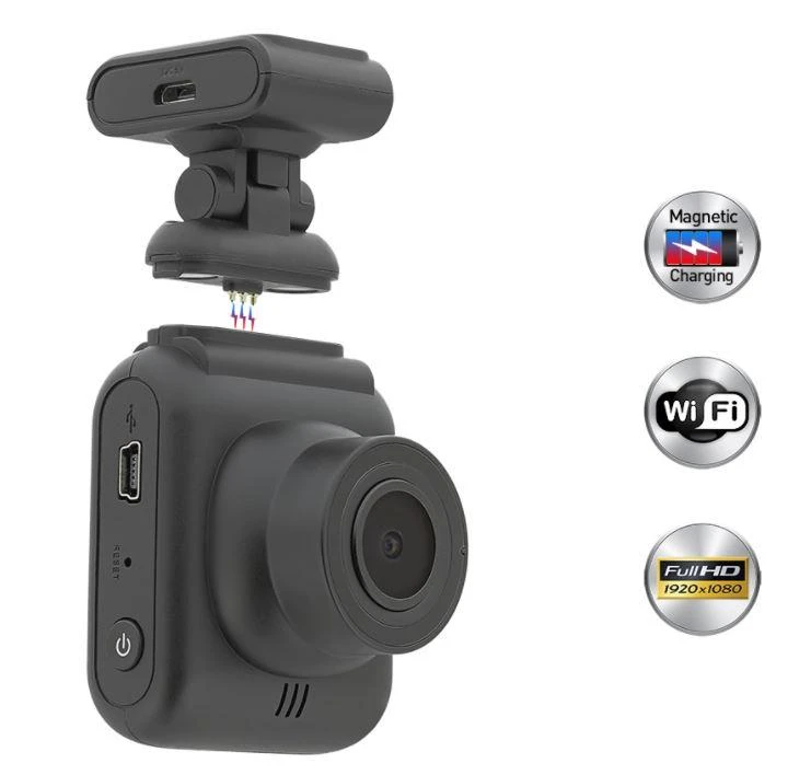 Tellur Dash Patrol DC1, FullHD, 1080P, Juodas