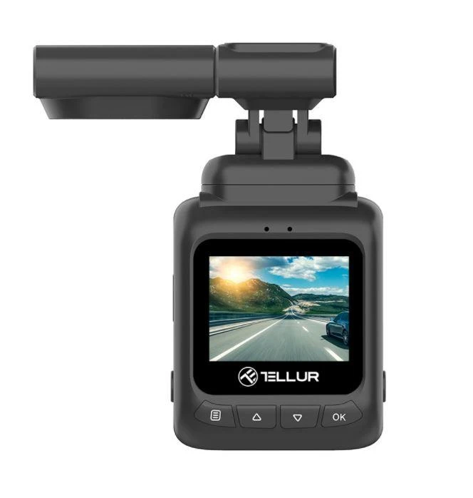 Tellur Dash Patrol DC2 FullHD 1080P, GPS Juodas