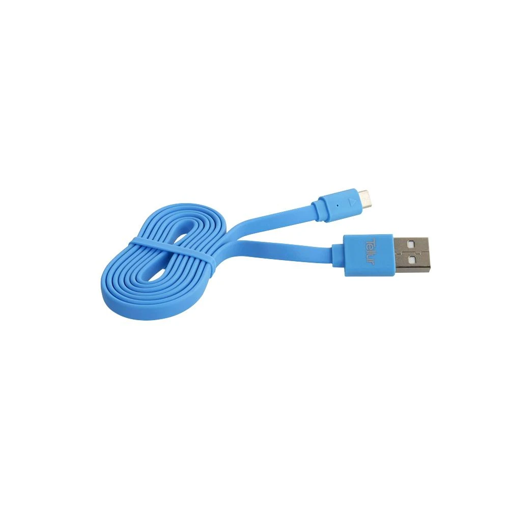 Tellur Mėlynas USB į Micro-USB kabelis 1 m