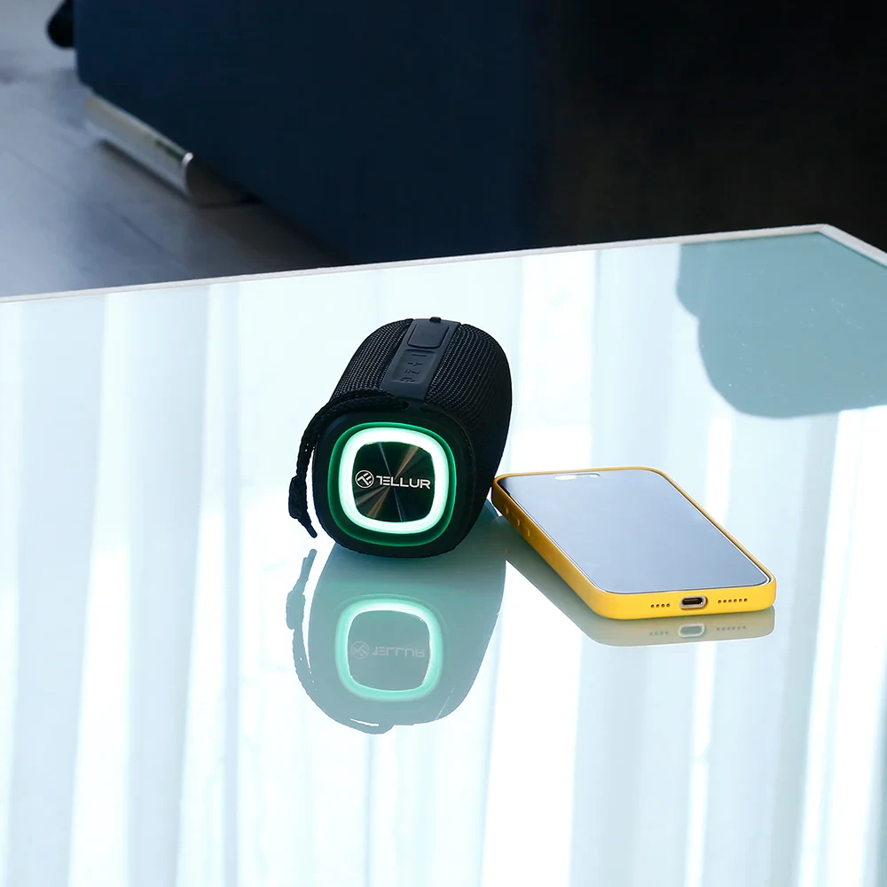 Tellur Eclipse Bluetooth garsiakalbis 12W juodas