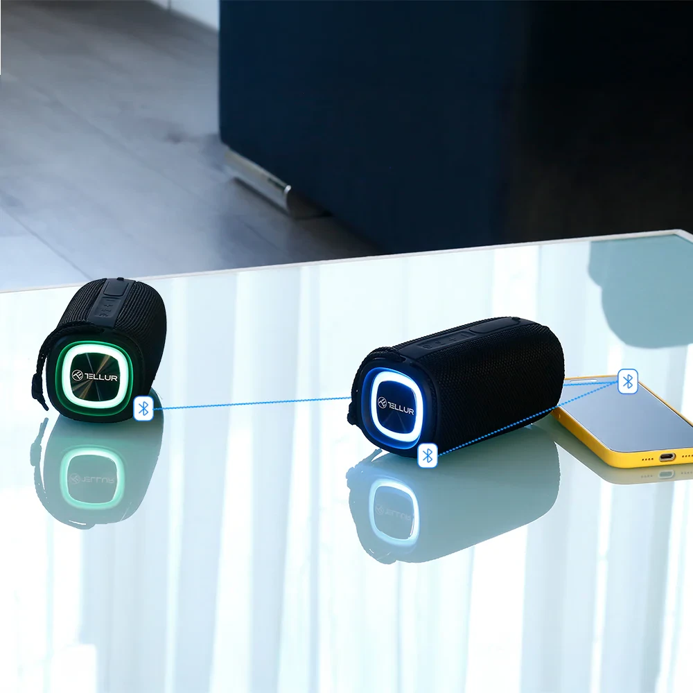 Tellur Eclipse Bluetooth garsiakalbis 12W juodas