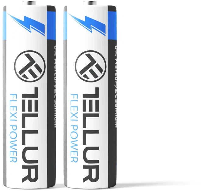 Tellur Flexi Power battery, Super Alkaline, AA LR6, 1.5V, 4 pcs/set