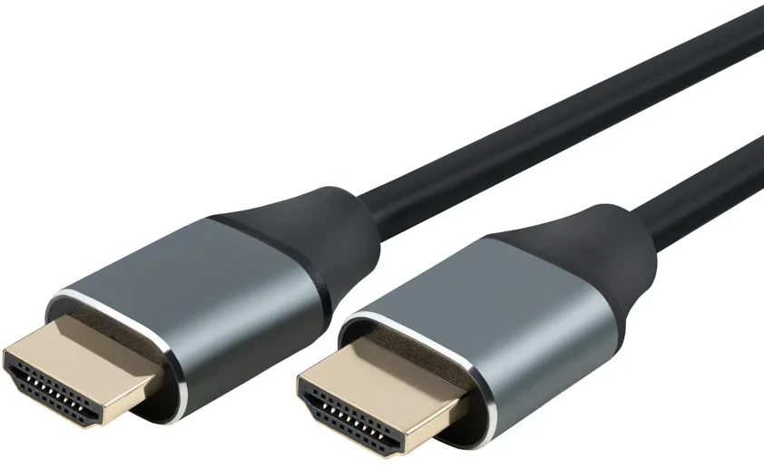 Tellur Tellur didelės spartos HDMI 2.0 kabelis – 4K 18 Gbps – Kištukas į kištuką – Ethernet – Padengtas auksu – 3 m – Juodas