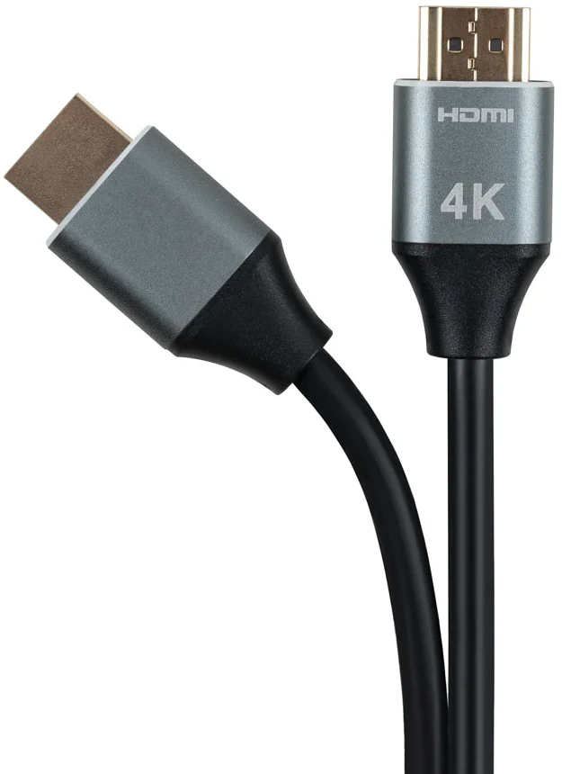 Tellur Tellur didelės spartos HDMI 2.0 kabelis – 4K 18 Gbps – Kištukas į kištuką – Ethernet – Padengtas auksu – 3 m – Juodas